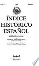 Indice histórico español