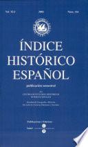 Indice Historico Espanol