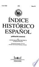Indice histórico español