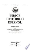 Indice histórico español