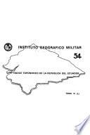 Indice toponímico de la República del Ecuador