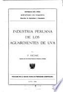 Industria peruana de los aguardientes de uva