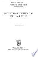Industrias derivadas de la leche