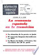 Información comercial española
