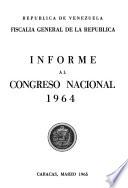 Informe al Congreso de la República