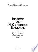 Informe al H. Congreso Nacional