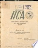 Informe anual 1991: proyecto red de desarrollo agroindustrial rural en República Dominicana