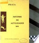 Informe de Actividades 1975