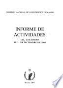 Informe de actividades