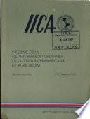 Informe de la Octava Reunion Ordinaria de la Junta Interamericana de Agricultura