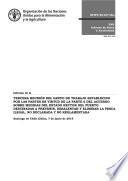 Informe de la tercera reunión del Grupo de trabajo establecido por las Partes en virtud de la Parte 6 del Acuerdo sobre medidas del Estado rector del puerto destinadas a prevenir, desalentar y eliminar la pesca ilegal, no declarada y no reglamentada FAO