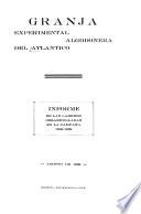 Informe de las Labores Desarrolladas