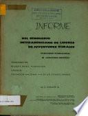 Informe del Seminario Interamericano de Lideres de Juventudes Rurales