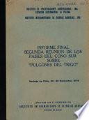 Informe Final Segunda Reunion de Los Paises Del Cono Sur Sobre pulgones Del Trigo