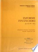 Informe financiero