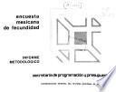 Informe metodológico