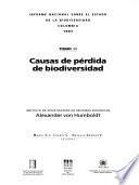 Informe nacional sobre el estado de la biodiversidad: Causas de pérdida de biodiversidad