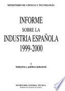 Informe sobre la industria española