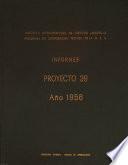 Infromes Proyecto 39 Ano 1956