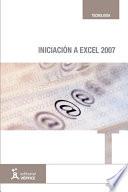 Libro Iniciación a Excel 2007