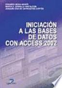 Iniciación a las bases de datos con Access 2002