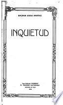 Inquietud: de pensar, de sentir