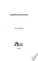 Inquilinos del insomnio