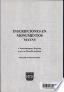 Inscripciones en monumentos mayas