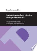 Instalaciones solares térmicas de baja temperatura