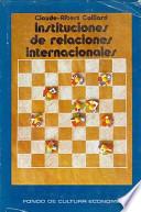 Instituciones de relaciones internacionales