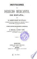Instituciones del derecho mercantil de España
