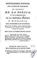 Instituciones poéticas