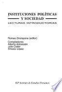 Instituciones políticas y sociedad