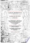 Instituciones sacras, euangelicas y morales