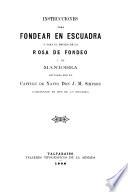 Instrucciones para fondear en escuadra y para el empleo de la Rosa de Fondeo y de Maniobra