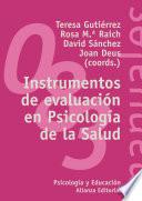Instrumentos de evaluación en Psicología de la salud