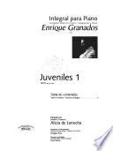Integral para piano: Juveniles