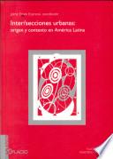 Inter/secciones urbanas