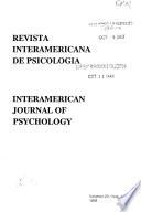 Interamerican journal of psychology