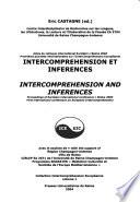 Intercomprehension and inferences