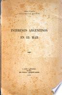 Intereses argentinos en el mar