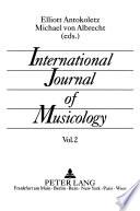 International Journal of Musicology