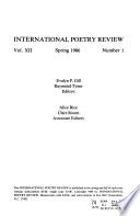 International poetry review