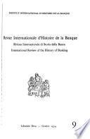 International Review of the History of Banking