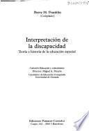 Interpretación de la discapacidad