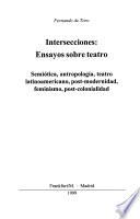 Intersecciones, ensayos sobre teatro