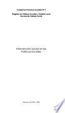 Intervención social en las políticas sociales