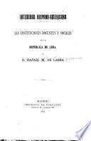 Intimidad Hispano-Americana