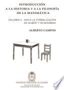 Introducción a la historia y a la filosofía de la matemática