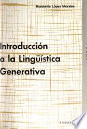Introducción a la lingüística generativa